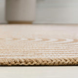 Fern Modern Geometric Arch Stripe Indoor/Outdoor Area Rug
