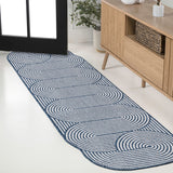 Fern Modern Geometric Arch Stripe Indoor/Outdoor Area Rug