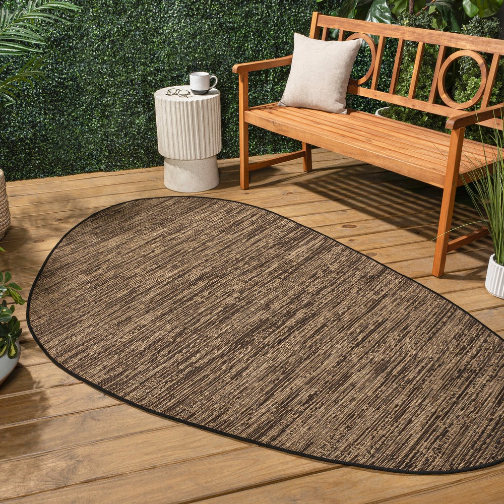 Ashoka Modern Rustic Abstract Indoor/Outdoor Area Rug