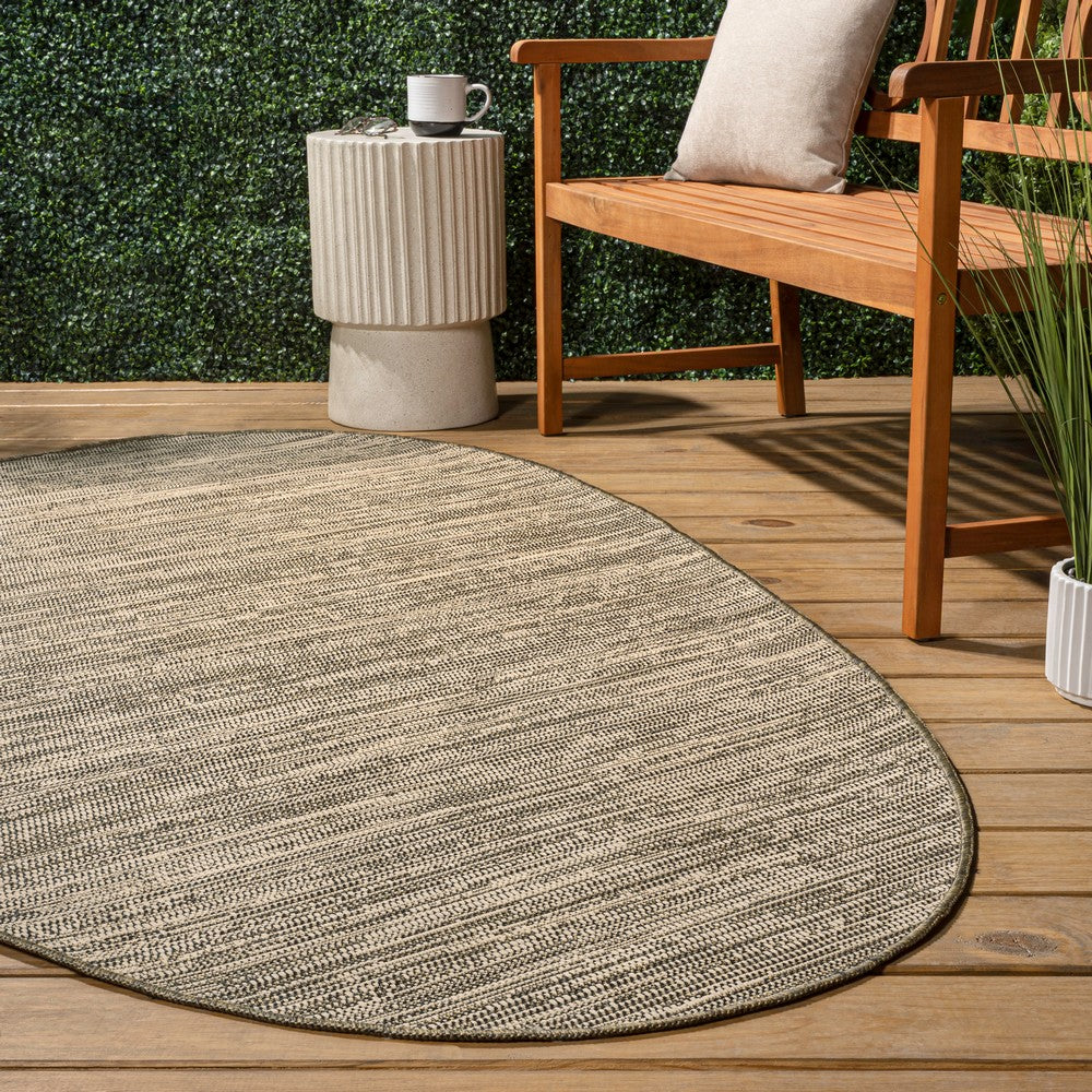 Ashoka Modern Rustic Abstract Indoor/Outdoor Area Rug