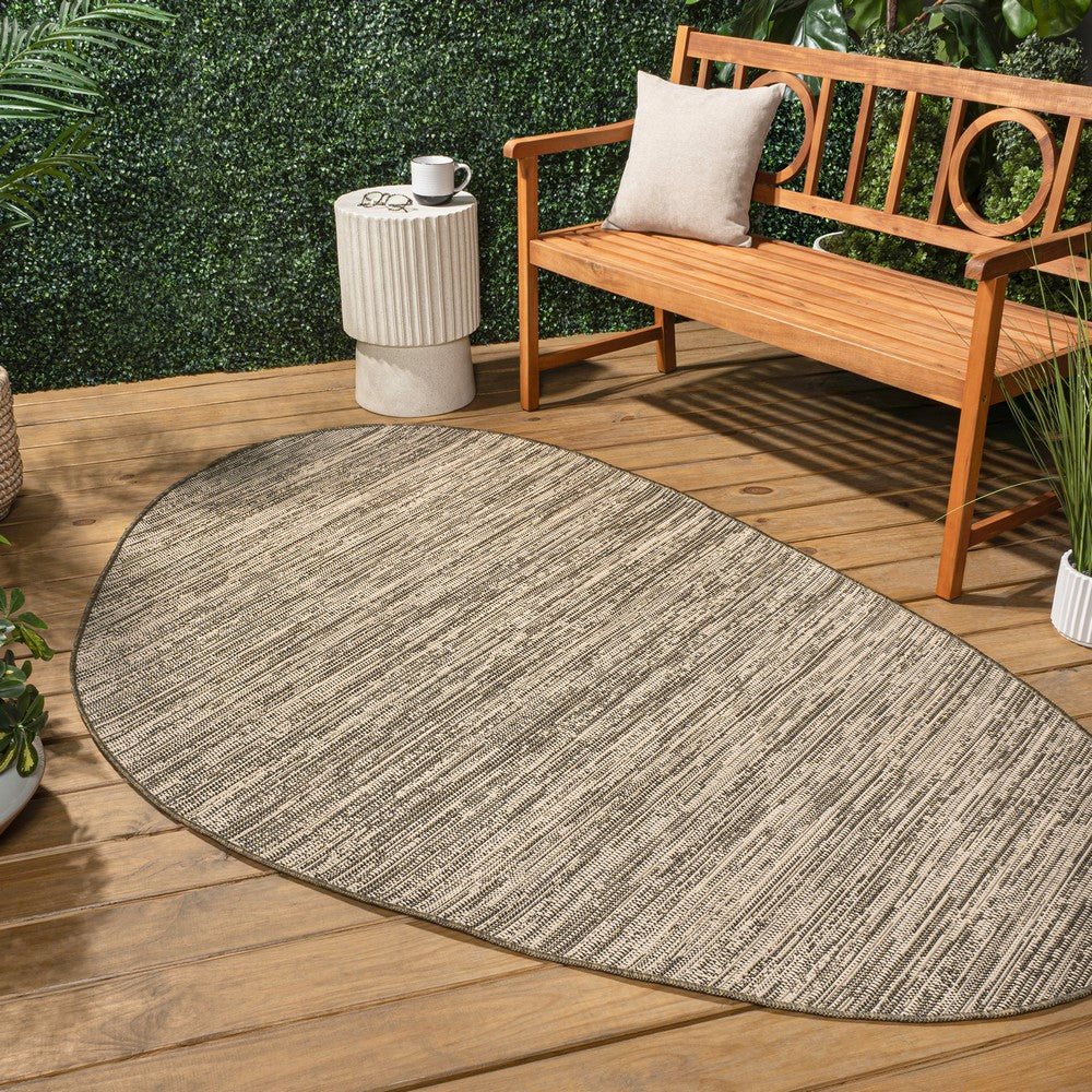 Ashoka Modern Rustic Abstract Indoor/Outdoor Area Rug