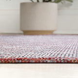 Ashoka Modern Rustic Abstract Indoor/Outdoor Area Rug