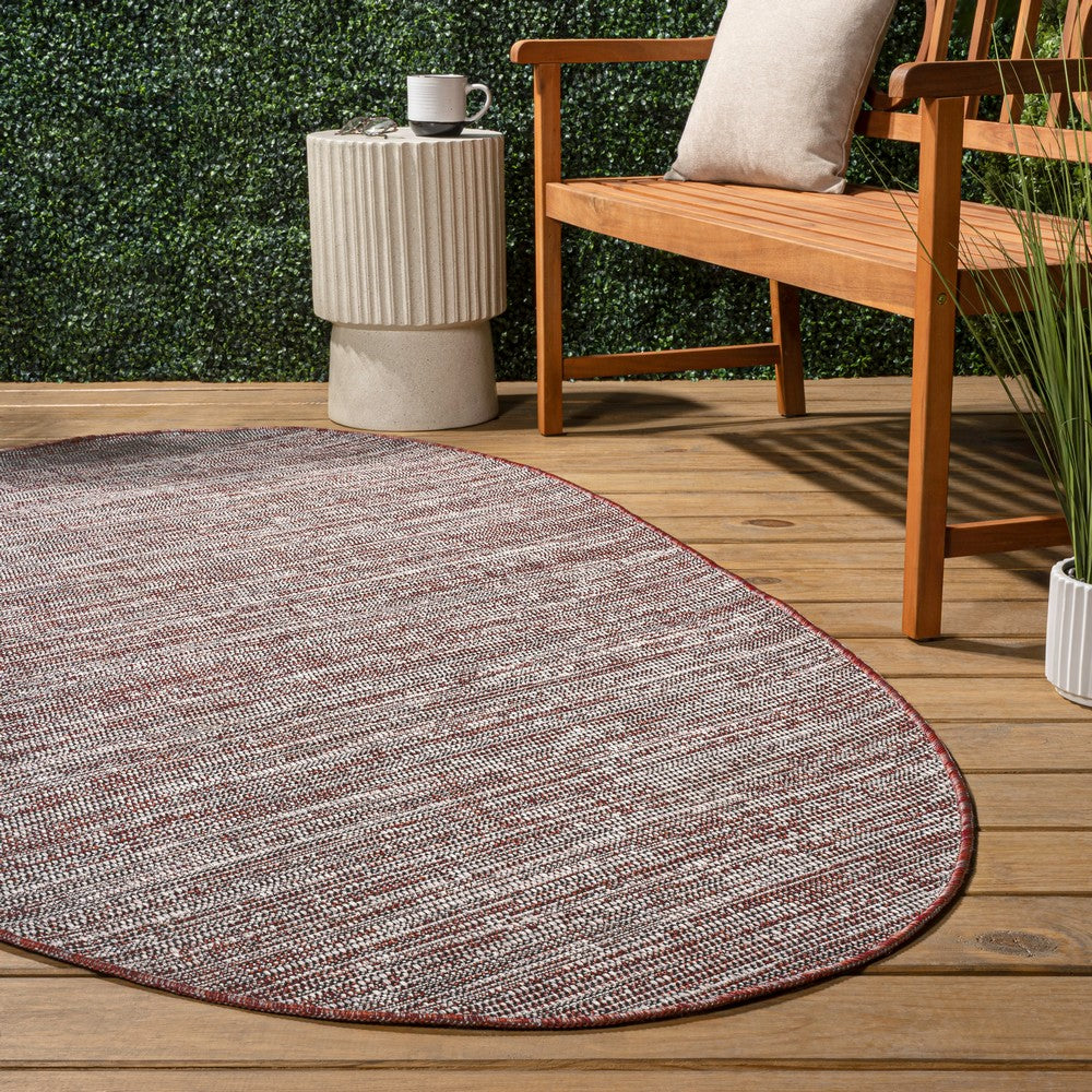 Ashoka Modern Rustic Abstract Indoor/Outdoor Area Rug