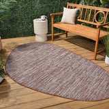 Ashoka Modern Rustic Abstract Indoor/Outdoor Area Rug