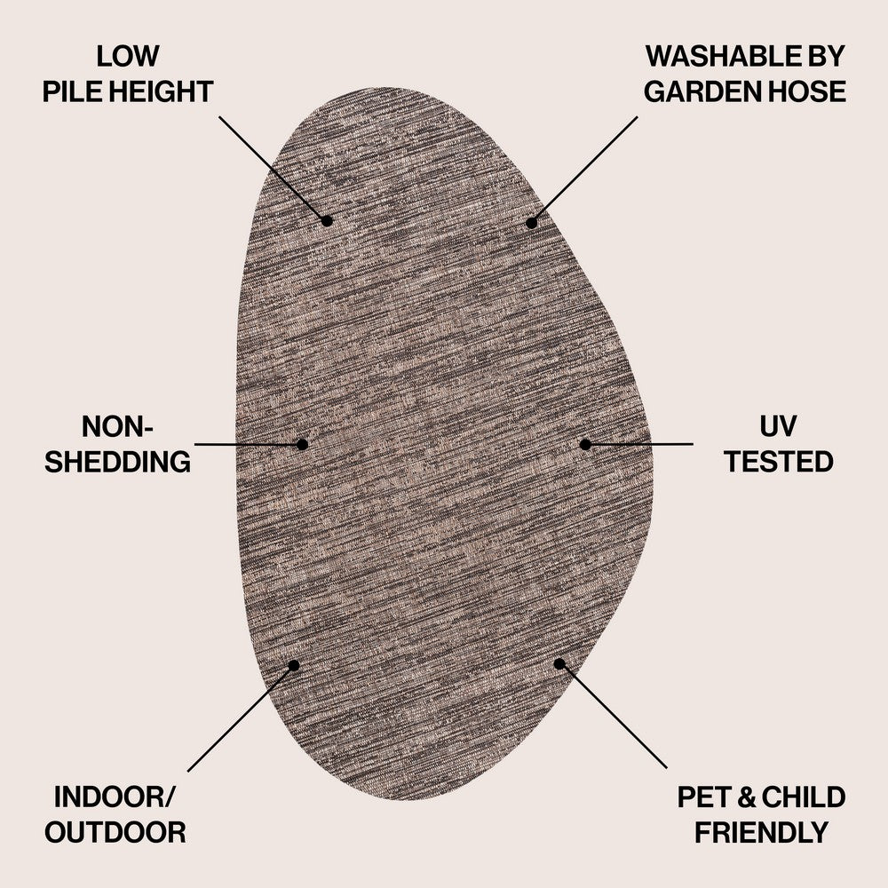 Ashoka Modern Rustic Abstract Indoor/Outdoor Area Rug