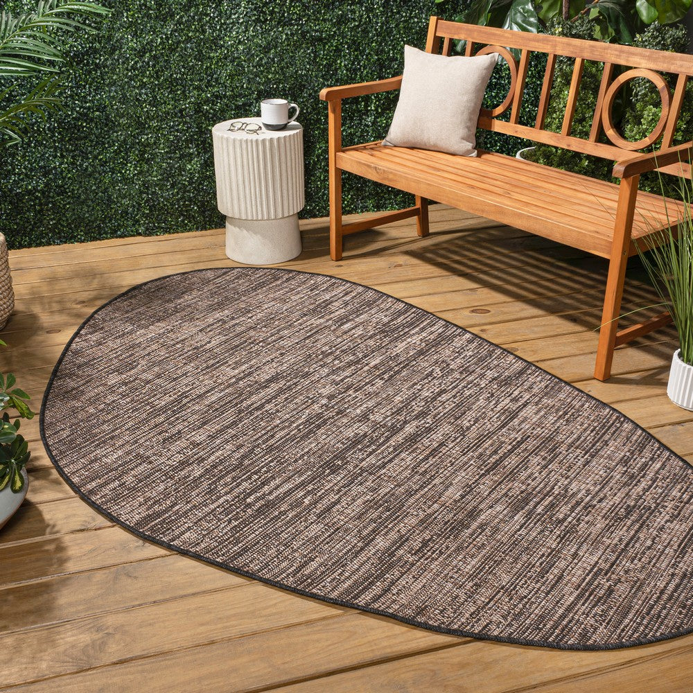 Ashoka Modern Rustic Abstract Indoor/Outdoor Area Rug