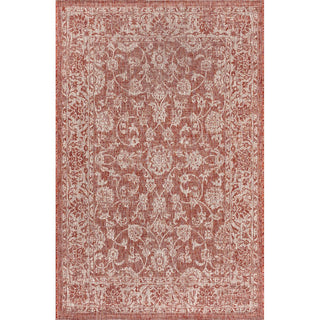Hart Bohemian Textured Weave Floral Indoor/outdoor Area Rug