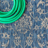 Hart Bohemian Textured Weave Floral Indoor/outdoor Area Rug