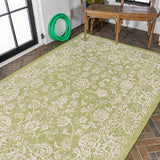 Hart Bohemian Textured Weave Floral Indoor/outdoor Area Rug
