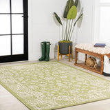 Hart Bohemian Textured Weave Floral Indoor/outdoor Area Rug