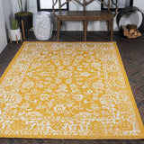Hart Bohemian Textured Weave Floral Indoor/outdoor Area Rug