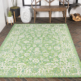 Hart Bohemian Textured Weave Floral Indoor/outdoor Area Rug