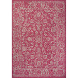 Hart Bohemian Textured Weave Floral Indoor/outdoor Area Rug
