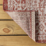 Luke Medallion Textured Weave Indoor/outdoor Runner Rug