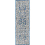 Luke Medallion Textured Weave Indoor/outdoor Runner Rug