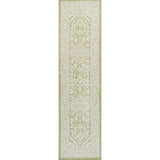 Luke Medallion Textured Weave Indoor/outdoor Runner Rug