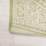 Luke Medallion Textured Weave Indoor/outdoor Area Rug