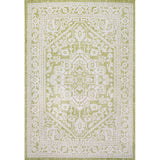 Luke Medallion Textured Weave Indoor/outdoor Area Rug