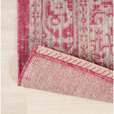 Luke Medallion Textured Weave Indoor/outdoor Runner Rug
