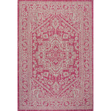 Luke Medallion Textured Weave Indoor/outdoor Area Rug