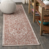 Makatea Rozetta Boho Medallion Textured Indoor/Outdoor Area Rug