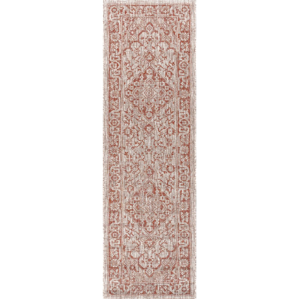 Makatea Rozetta Boho Medallion Textured Indoor/Outdoor Area Rug