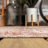 Makatea Rozetta Boho Medallion Textured Indoor/Outdoor Area Rug