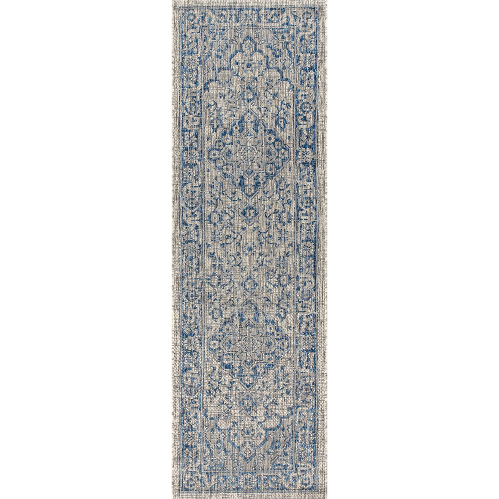Makatea Rozetta Boho Medallion Textured Indoor/Outdoor Area Rug