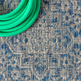 Makatea Rozetta Boho Medallion Textured Indoor/Outdoor Area Rug