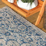 Makatea Rozetta Boho Medallion Textured Indoor/Outdoor Area Rug