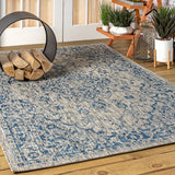 Makatea Rozetta Boho Medallion Textured Indoor/Outdoor Area Rug