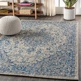 Makatea Rozetta Boho Medallion Textured Indoor/Outdoor Area Rug