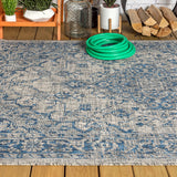 Makatea Rozetta Boho Medallion Textured Indoor/Outdoor Area Rug