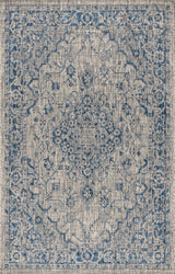 Makatea Rozetta Boho Medallion Textured Indoor/Outdoor Area Rug
