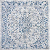 Makatea Rozetta Boho Medallion Textured Indoor/Outdoor Area Rug