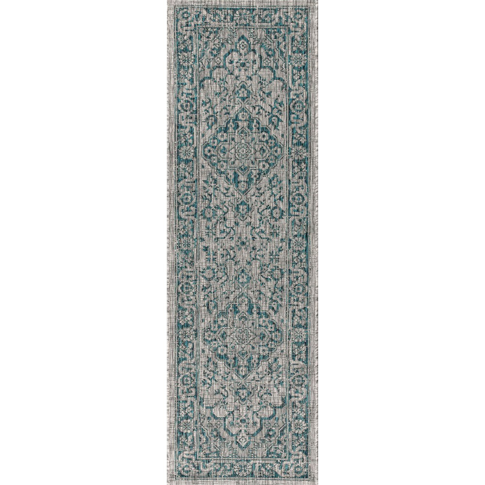 Makatea Rozetta Boho Medallion Textured Indoor/Outdoor Area Rug