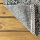 Makatea Rozetta Boho Medallion Textured Indoor/Outdoor Area Rug
