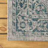 Makatea Rozetta Boho Medallion Textured Indoor/Outdoor Area Rug