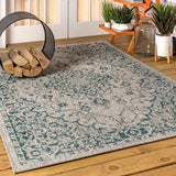 Makatea Rozetta Boho Medallion Textured Indoor/Outdoor Area Rug
