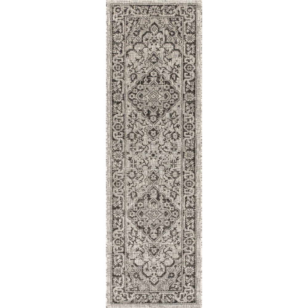Makatea Rozetta Boho Medallion Textured Indoor/Outdoor Area Rug