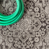 Makatea Rozetta Boho Medallion Textured Indoor/Outdoor Area Rug