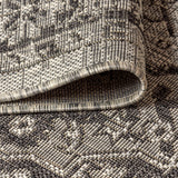 Makatea Rozetta Boho Medallion Textured Indoor/Outdoor Area Rug