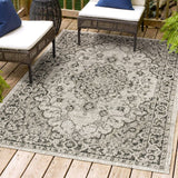 Makatea Rozetta Boho Medallion Textured Indoor/Outdoor Area Rug