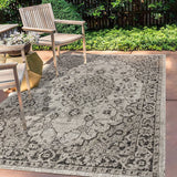 Makatea Rozetta Boho Medallion Textured Indoor/Outdoor Area Rug