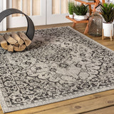 Makatea Rozetta Boho Medallion Textured Indoor/Outdoor Area Rug