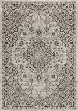 Makatea Rozetta Boho Medallion Textured Indoor/Outdoor Area Rug