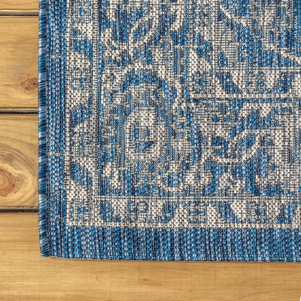 Huon Palazzo Vine and Border Indoor/Outdoor Area Rug