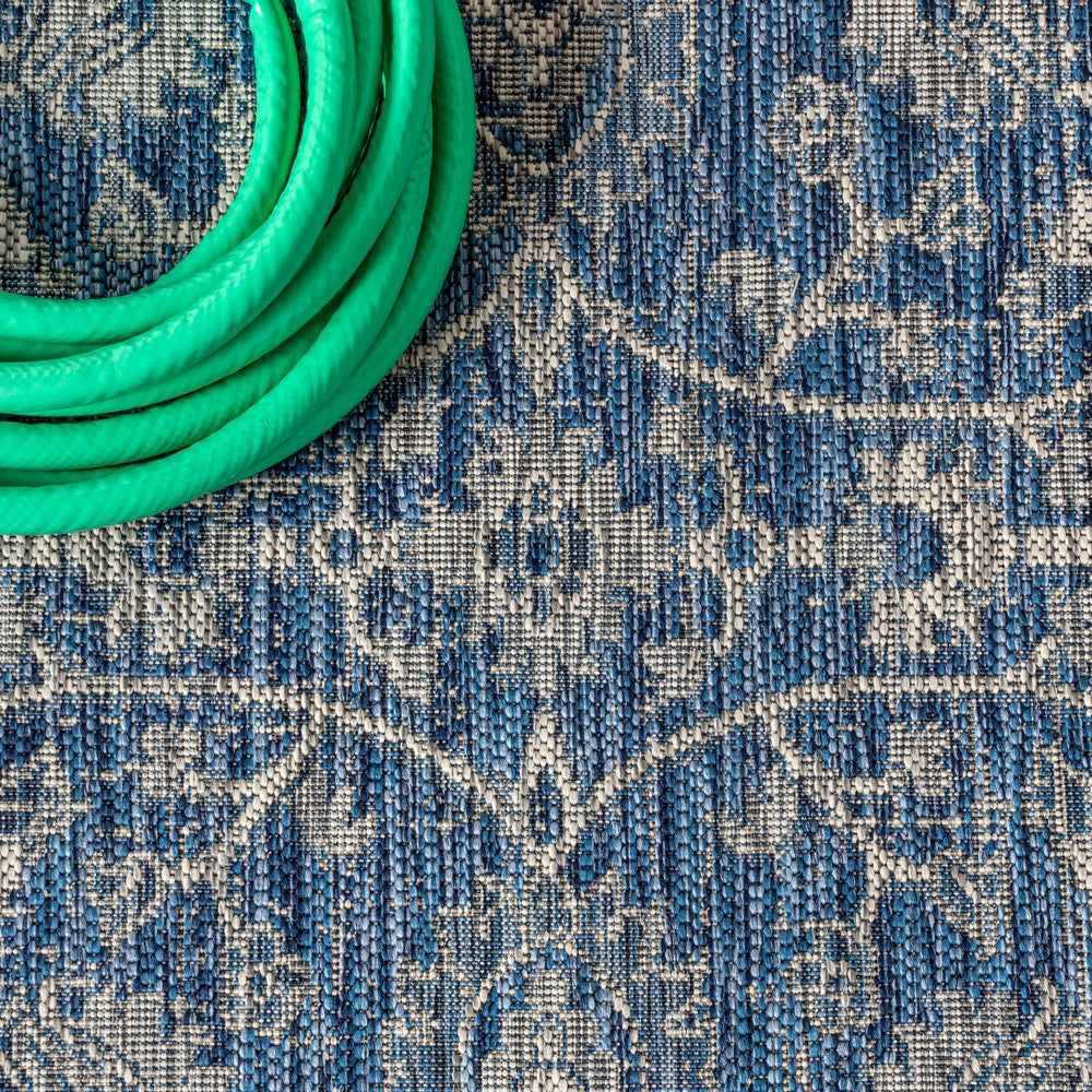 Huon Palazzo Vine and Border Indoor/Outdoor Area Rug