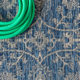 Huon Palazzo Vine and Border Indoor/Outdoor Area Rug