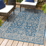 Huon Palazzo Vine and Border Indoor/Outdoor Area Rug